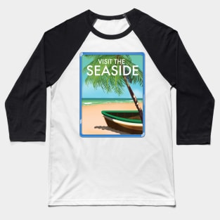 Visit the Seaside Baseball T-Shirt